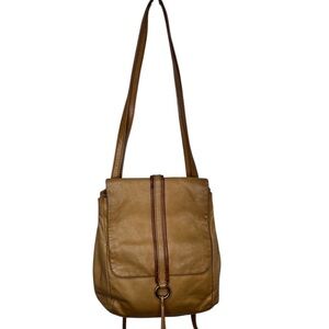 Hobo International Bridge Convertible Yellow Leather Backpack BLEMISH